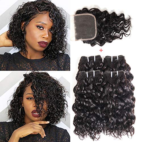 Water Wave Bundles With Closure,